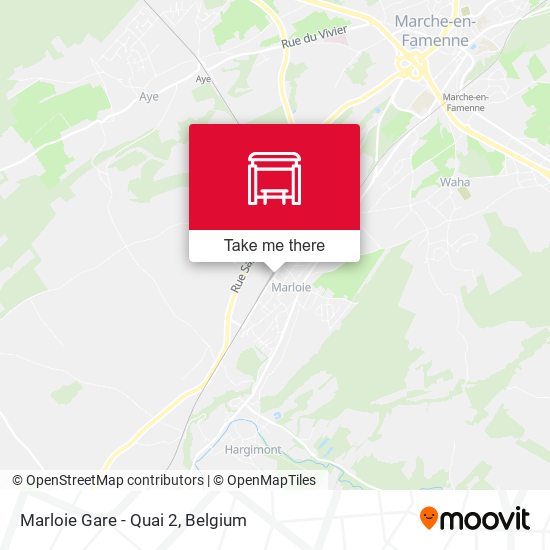 Marloie Gare - Quai 2 map