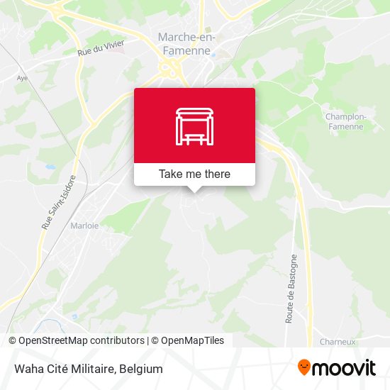 Waha Cité Militaire plan