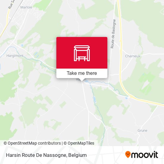 Harsin Route De Nassogne plan