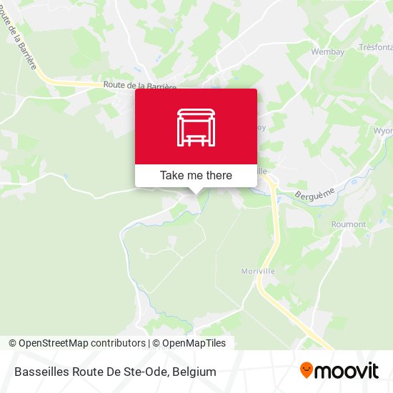 Basseilles Route De Ste-Ode plan