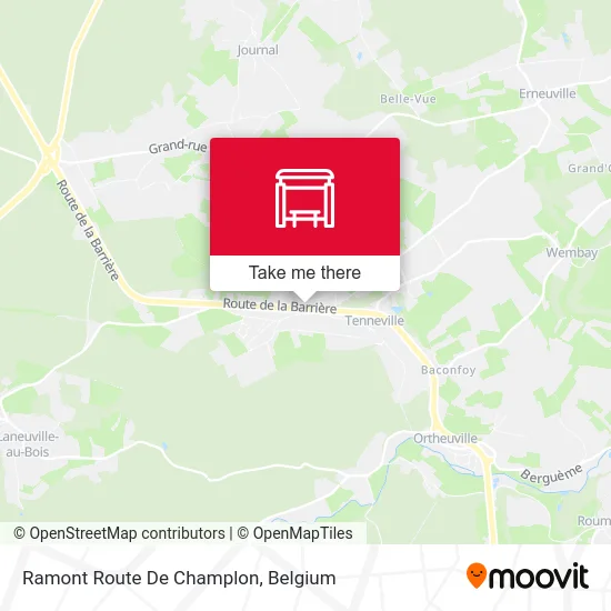 Ramont Champlon Road map