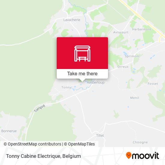 Tonny Cabine Electrique map