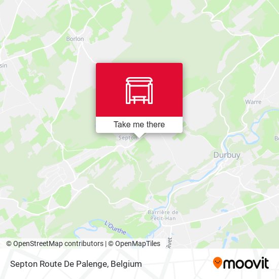 Septon Route De Palenge map