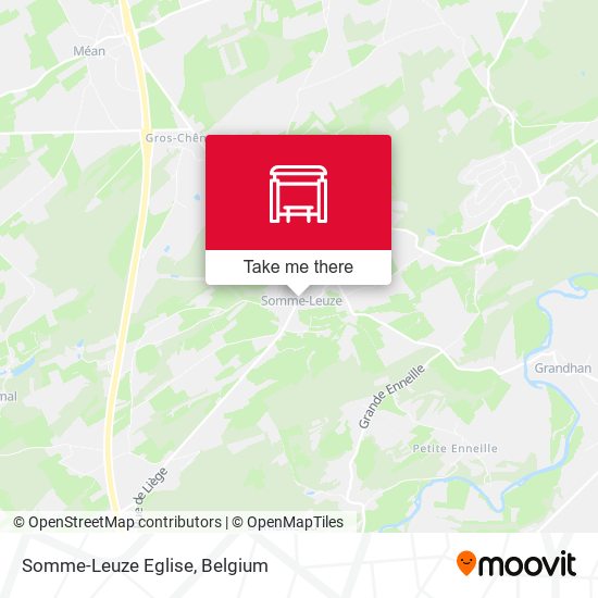 Somme-Leuze Eglise plan