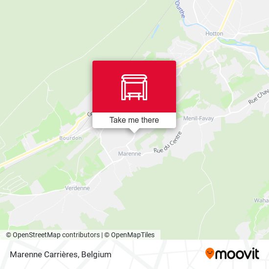 Marenne Carrières map