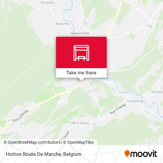 Hotton Route De Marche plan