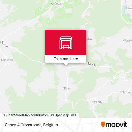 Genes 4 Crossroads map