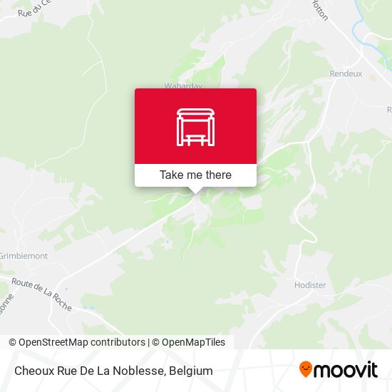 Cheoux Rue De La Noblesse map