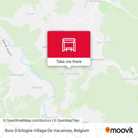 Bois D'Arlogne Village De Vacances map