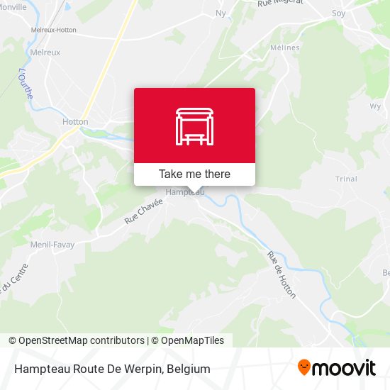 Hampteau Route De Werpin plan
