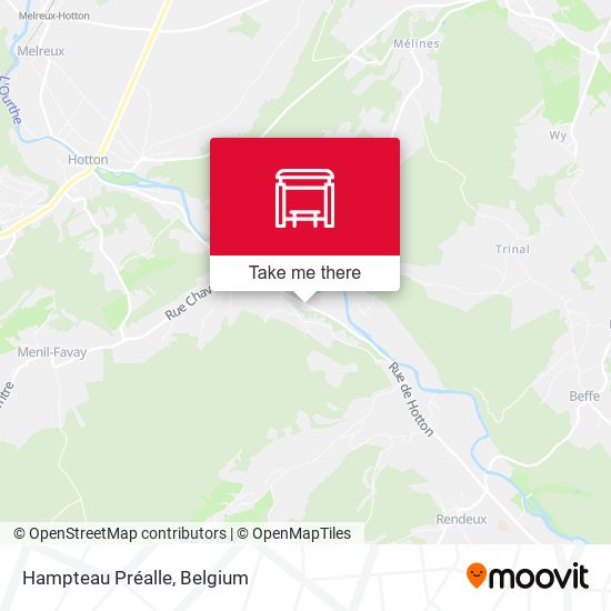 Hampteau Préalle plan