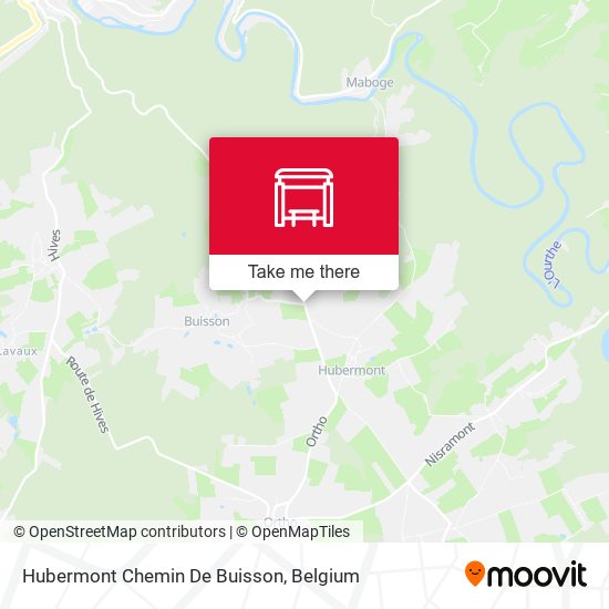 Hubermont Chemin De Buisson map