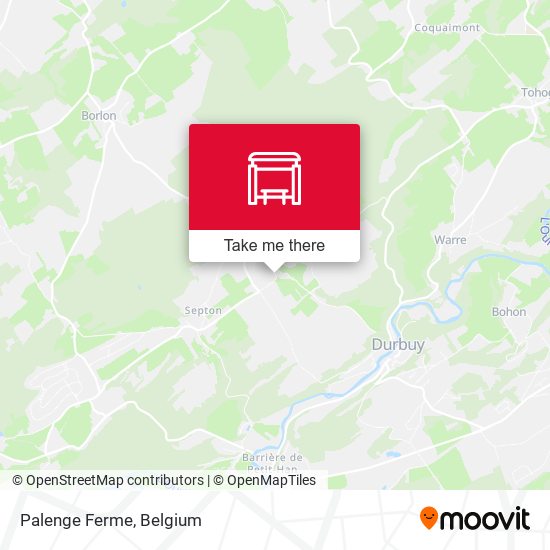 Palenge Ferme map