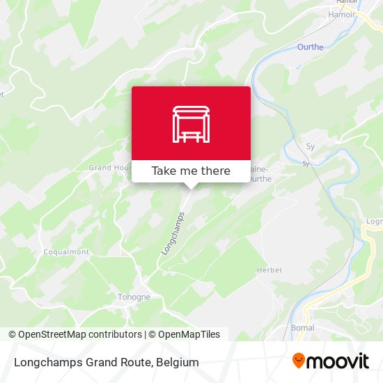 Longchamps Grand Route map