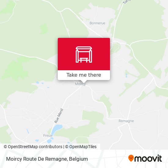 Moircy Route De Remagne plan