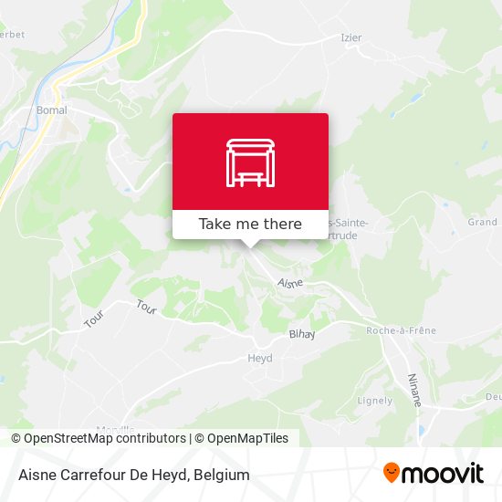 Aisne Carrefour De Heyd map
