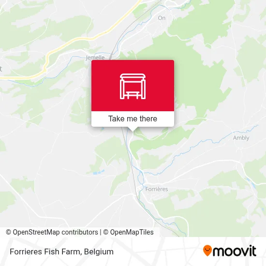 Forrieres Fish Farm map