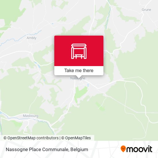 Nassogne Place Communale plan