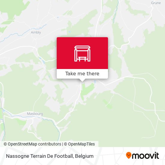 Nassogne Terrain De Football map