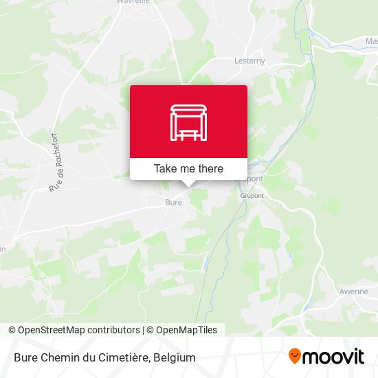 Bure Chemin du Cimetière map