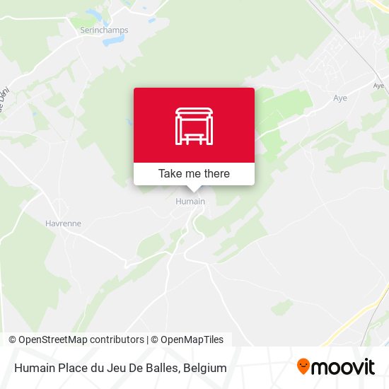 Humain Place du Jeu De Balles map