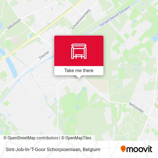 Sint-Job-In-'T-Goor Schorpioenlaan map