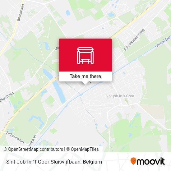 Sint-Job-In-'T-Goor Sluisvijfbaan map