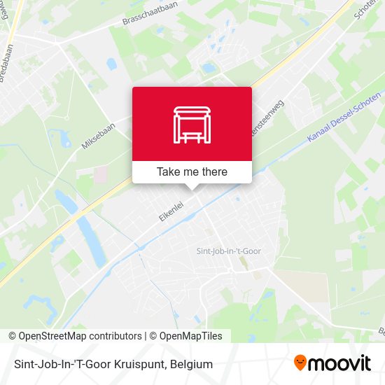 Sint-Job-In-'T-Goor Kruispunt map