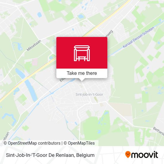 Sint-Job-In-'T-Goor De Renlaan map
