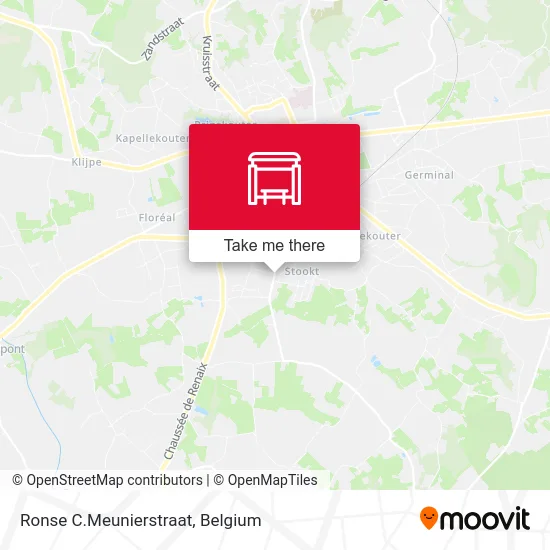 Ronse C.Meunierstraat map