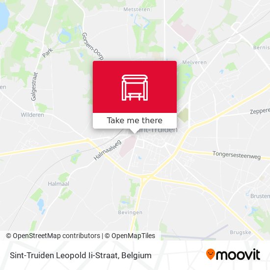 Sint-Truiden Leopold Ii-Straat map