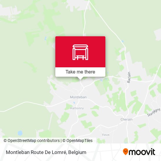 Montleban Route De Lomré plan
