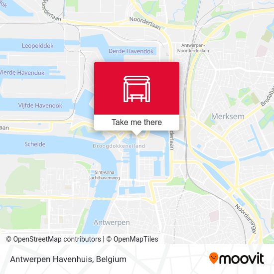 Antwerpen Havenhuis plan