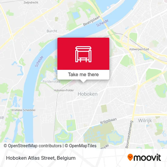 Hoboken Atlas Street map