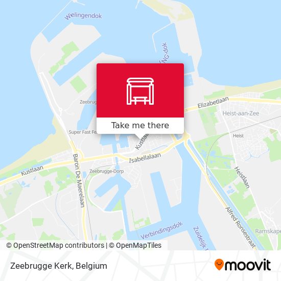 Zeebrugge Kerk plan