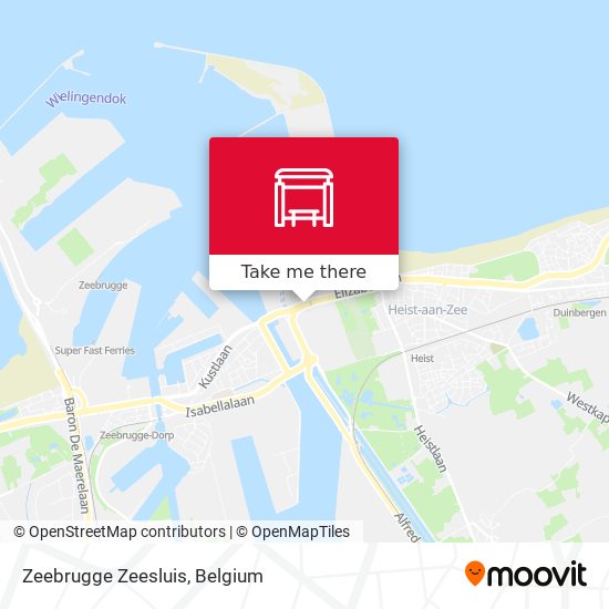 Zeebrugge Zeesluis plan