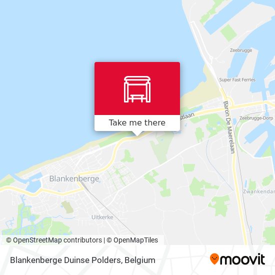 Blankenberge Duinse Polders plan