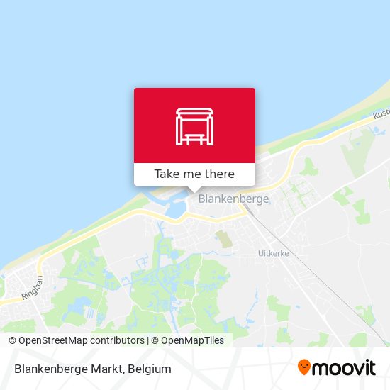 Blankenberge Markt map