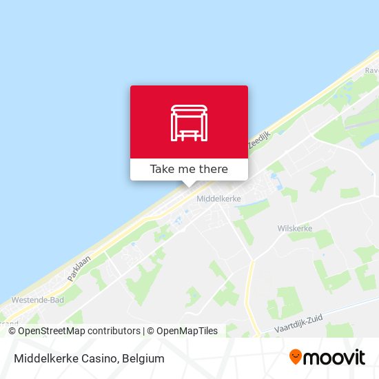 Middelkerke Casino map