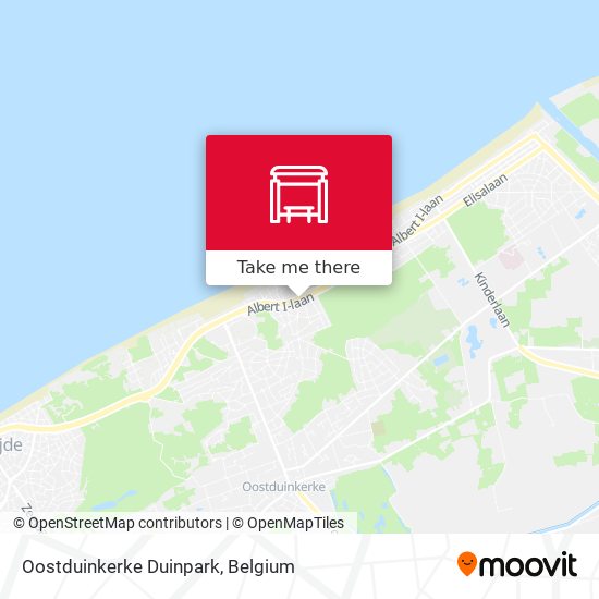 Oostduinkerke Duinpark map