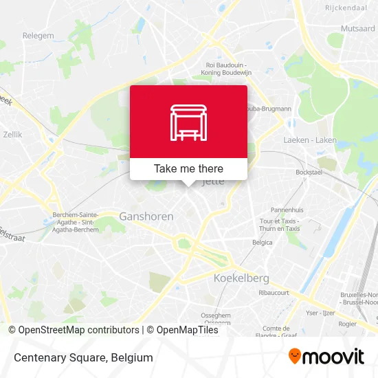 Centenary Square map