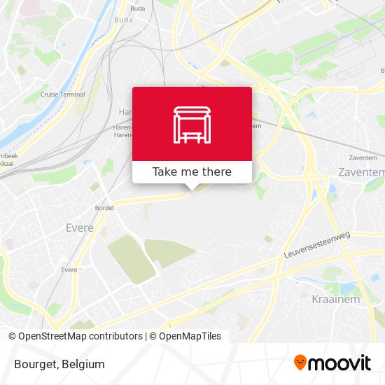 Bourget map