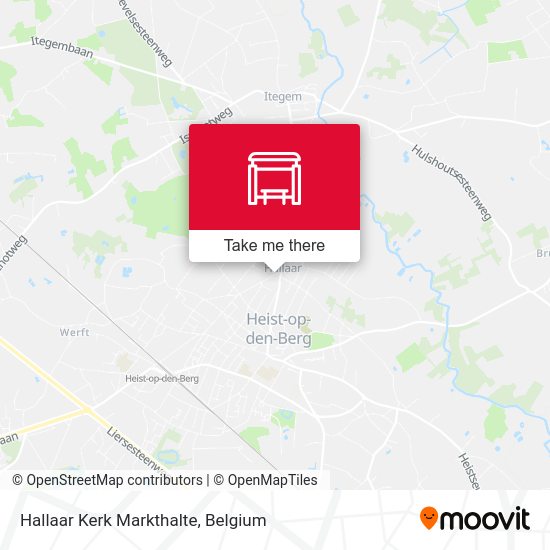 Hallaar Kerk Markthalte plan
