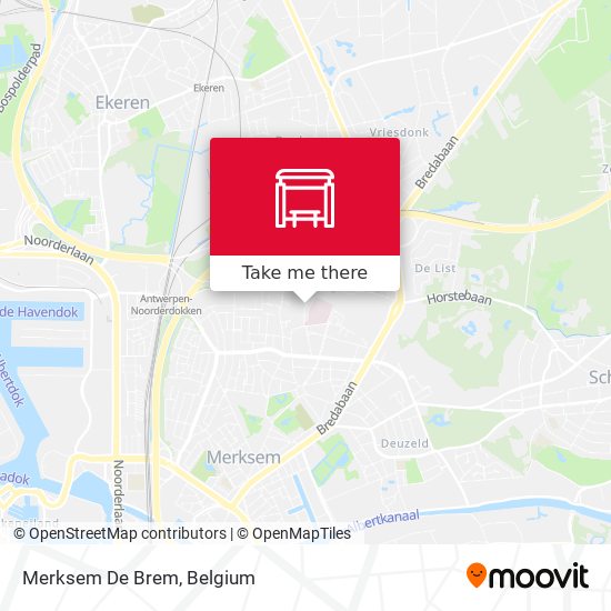 Merksem De Brem plan