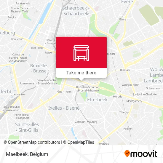 Maelbeek map
