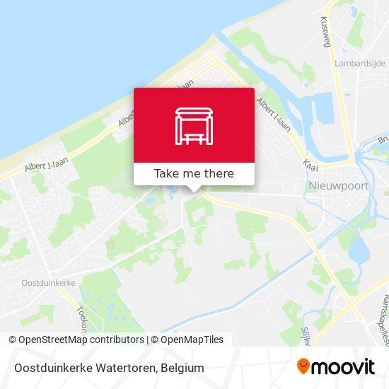 Oostduinkerke Watertoren plan