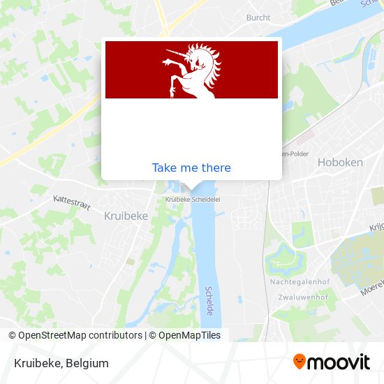 Kruibeke map