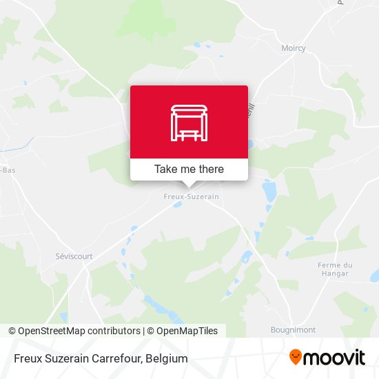 Freux Suzerain Carrefour map