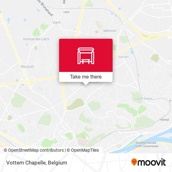 Vottem Chapelle map