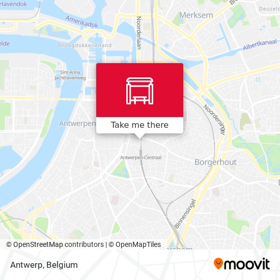 Antwerp map